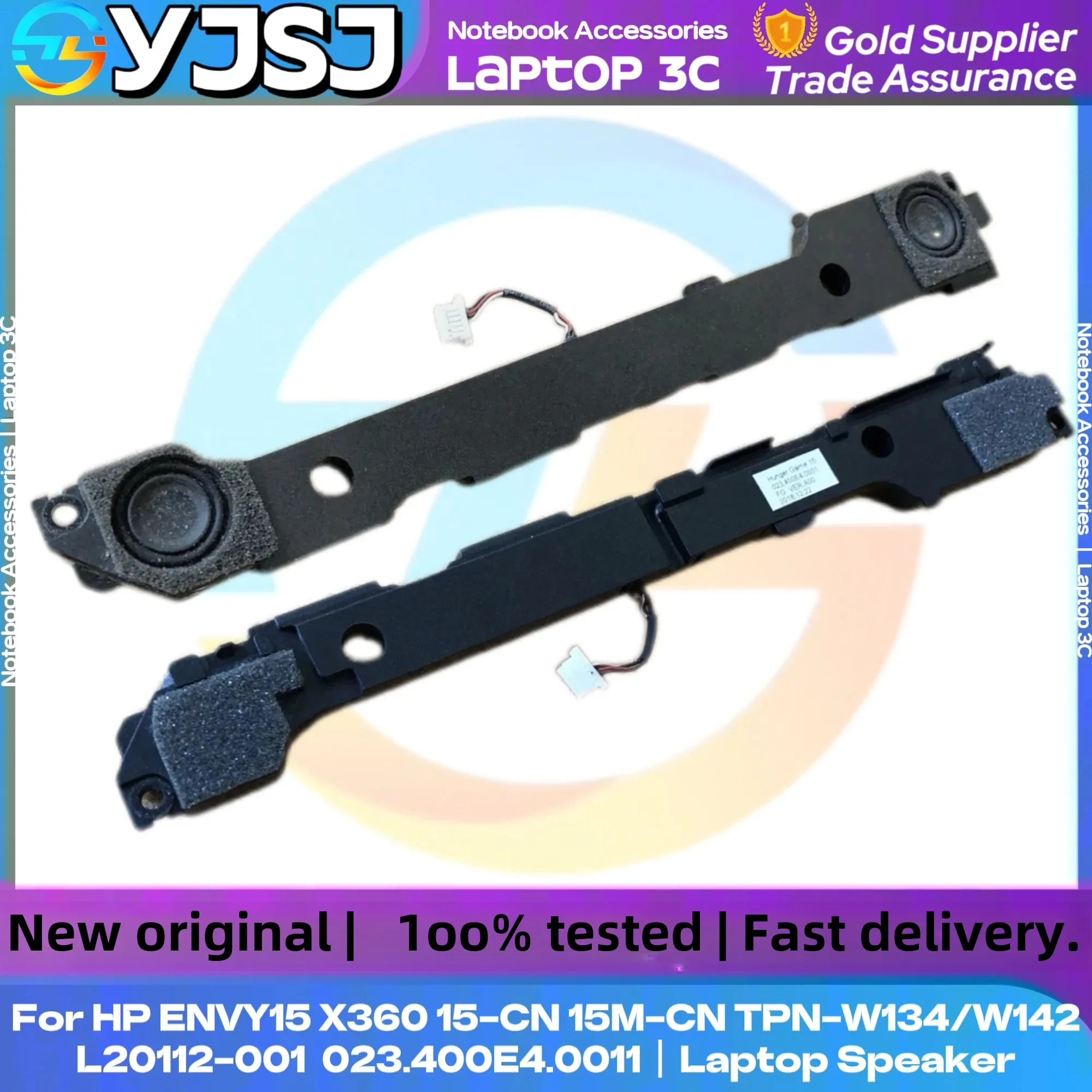 

NEW Original Laptop built-in Speaker FOR HP Envy15 x360 15-CN 15M-CN 15-CP 15M-CP 15T-CN TPN-W142 W134 L20112-001 023.400E4.0011