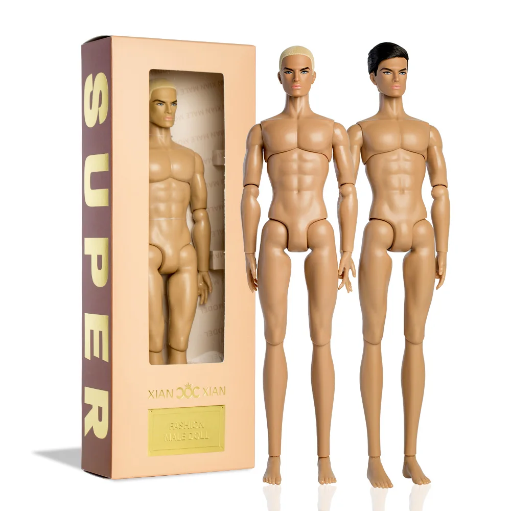 32cm Male Supermodel Fashion Doll David 12 Joint Movable Body DollHouse DIY Dress Up Toys Outfit Party Creative Collector Gifts
