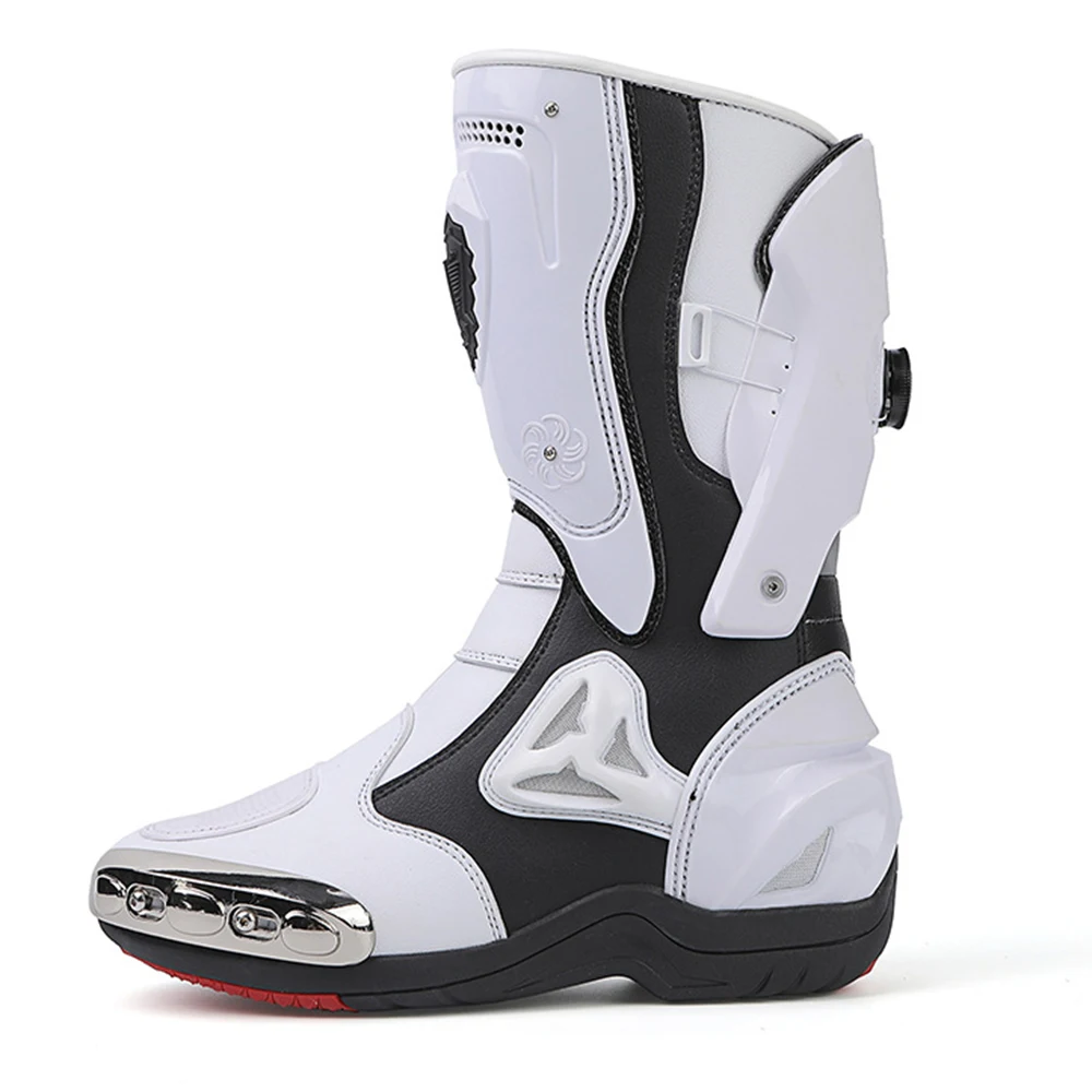 Botas Moto Bombre Portability Cycling Motorcycle Boots Cushioning Botas De Moto Balance Motorcycle Shoes Fall Prevention