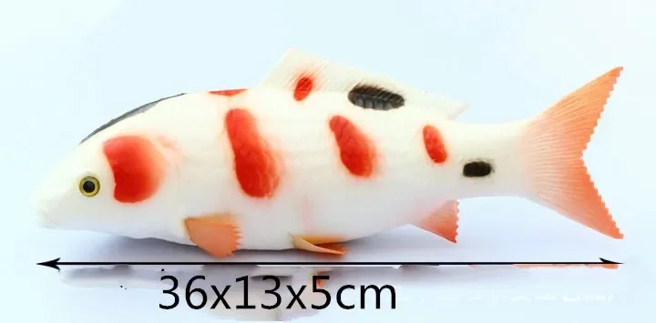 NONE Lebensechte Meeresleben-Tiere, Simulation, Barschfisch, Lachsfigurenmodell, Lernspielzeug, Fotografie-Requisite, Dekoration, 1 Stück 7