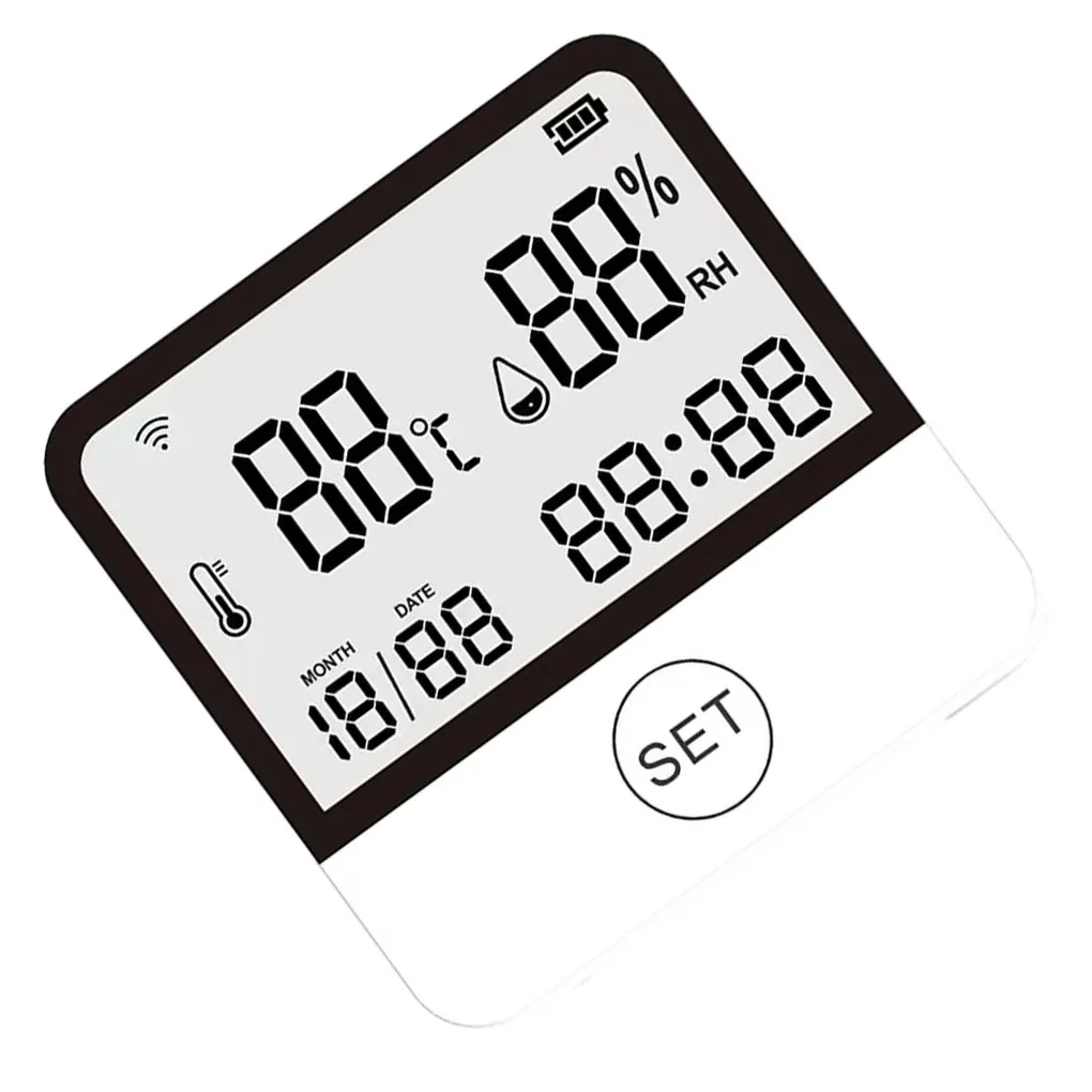 

Tuya WiFi Thermometer Indoor Adjustable Hygrometer Temperature Sensor