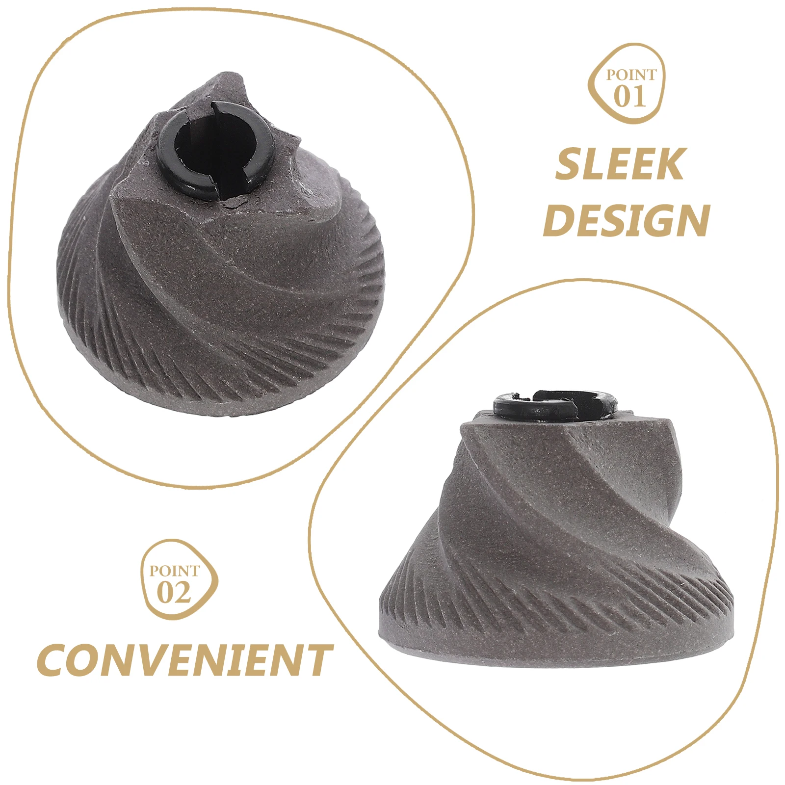Ceramic Core for Manual Coffee Grinder Adjustable Grinding Setting Coffee Bean Core Replacement Part Portable Use