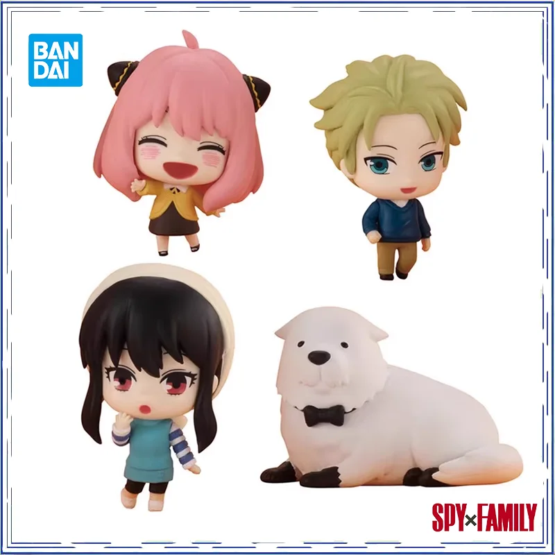 BANDAI SPY FAMILY toys Anya figure SPY FAMILY Anya capsule toys 03 Anya's Gift anime Brand new genuine hot anime