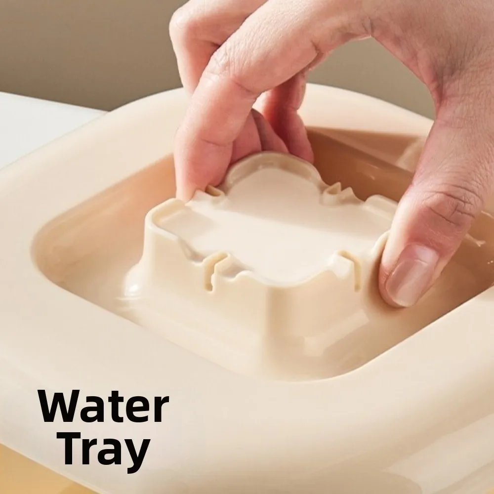 

1700ml Square Steam Lunch Container Steam Box Heating Tray Microwave Rice Cooker Food Container Cooking Container