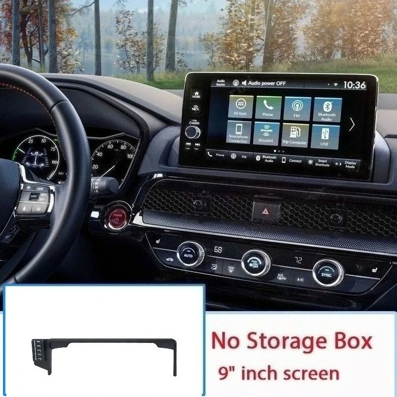 Used For Honda XRV 2023 2024 Vezel 2023 9-Inch Screen Navigation Bracket Car Screen Navigation Mobile Phone Universal Bracket