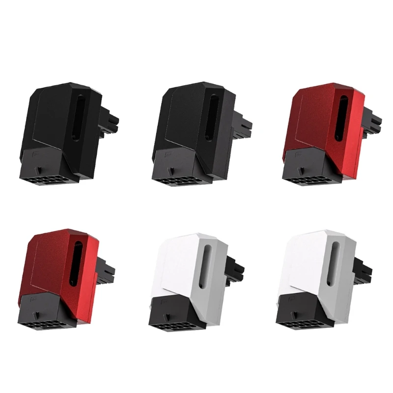 อะแดปเตอร์จ่ายไฟ GPU PCIE5.0 สำหรับขั้วต่อข้อศอกการ์ดกราฟิก RTX40 GPU 16 พิน