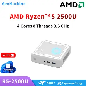 New Genmachine AMD Ryzen 3 2200U Up to 65W Mini PC DDR4 NVME SSD Wifi5  Bluetooth 4.2 Gaming Computer RX Vega 10 Graphices - AliExpress