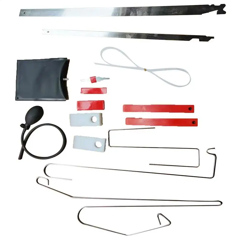 

Pry Bar Set Automotive Urgent Pry Bar Repair Kit Crowbar 12X Hand Tools Door Window Breaker Door Panel Removal Tool For