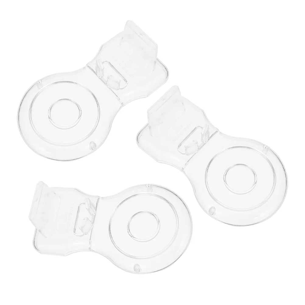 3 Pcs Dinnerware Display Easel Stand Coffee Cup Tray Holder Mug Tea Transparent Acrylic