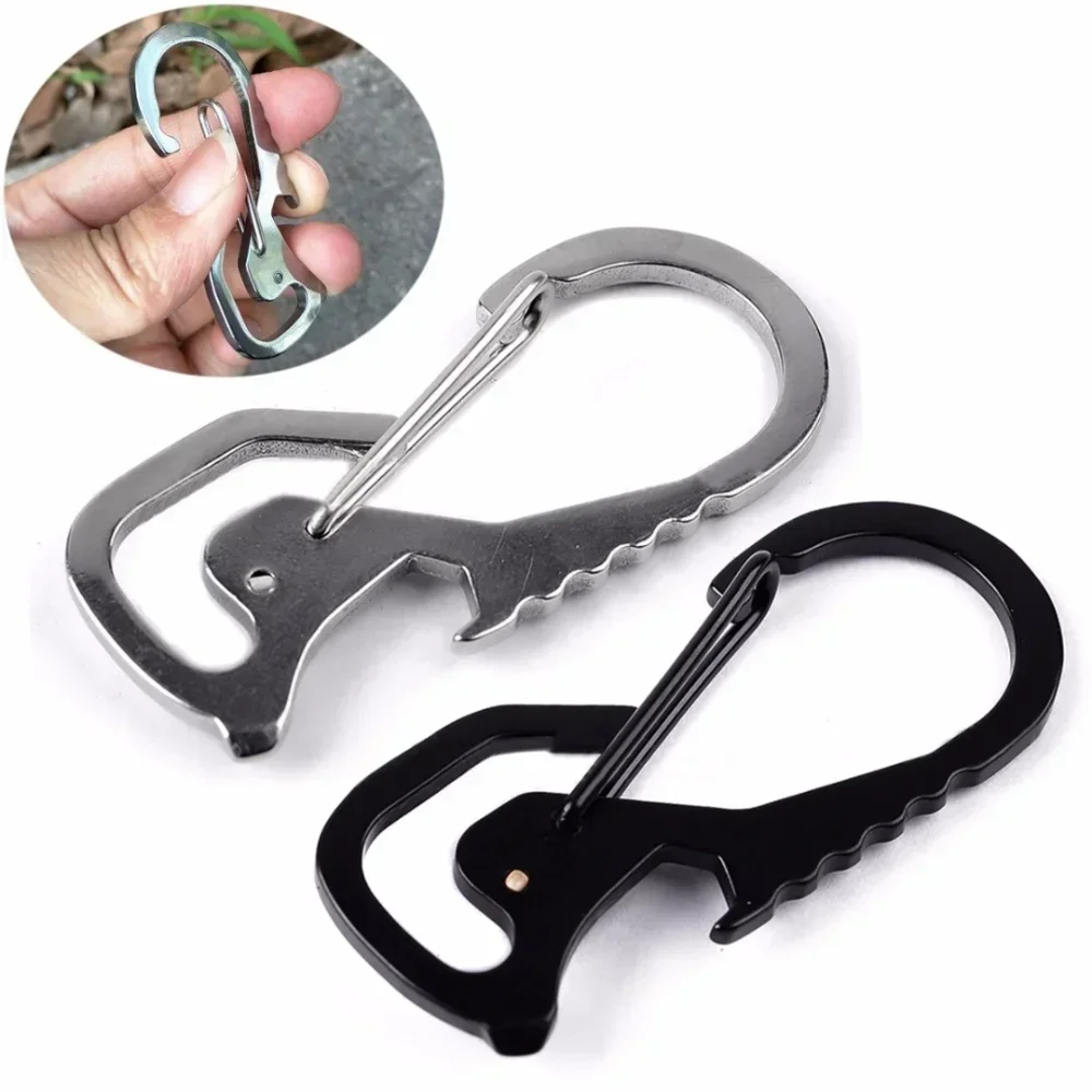 Multifunctional waist hanging keychain