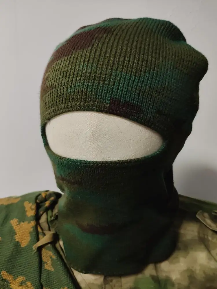 AliExpress Russian striped camouflage Flora tactical cycling face mask, face protection, winter headgear VKBO/EMR camouflage