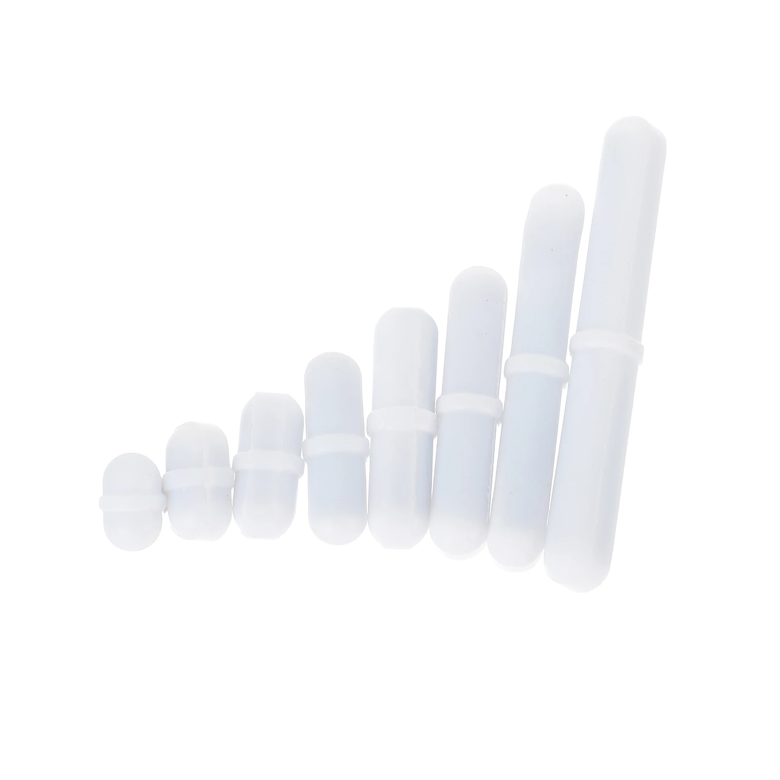 

8 Pcs Stirring Rotor Magnetic Mixer Rod Bar Type Bars Laboratory Stirrer
