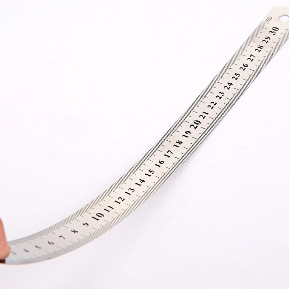 

9Pcs Short Scale Rulers Beautiful Appearance Office Student Drawing Tool Ruler Short Scale Ruler Office Measuring Tool