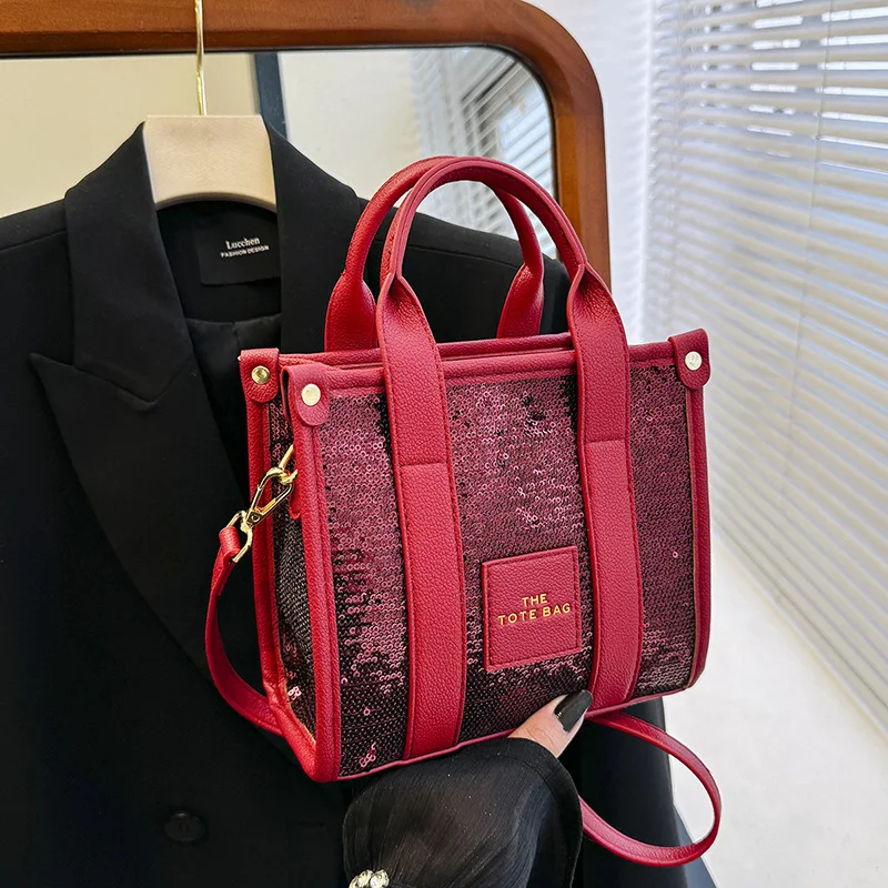 

Draped Leather Buckle Underarm Bag, Oversized Shoulder & Top Handle Tote, Edgy Niche Design Purse for Women, 2026 Fashion Bag