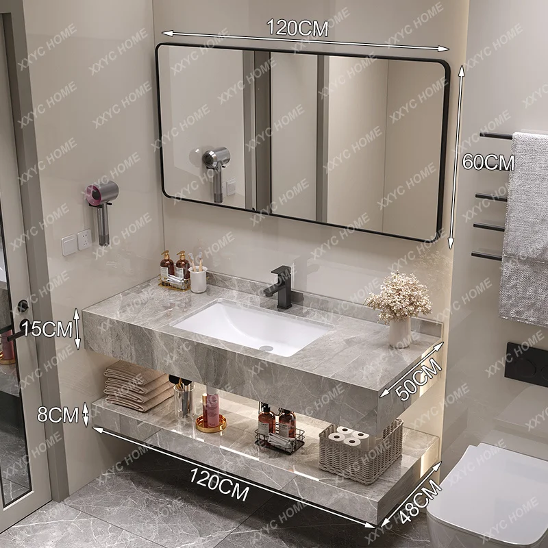 Double Washbasin Bathroom Cabinets Toilet Combination Vintage Toilet Bathroom Cabinets Vanity Drawer Mobiletto Bagno Furniture