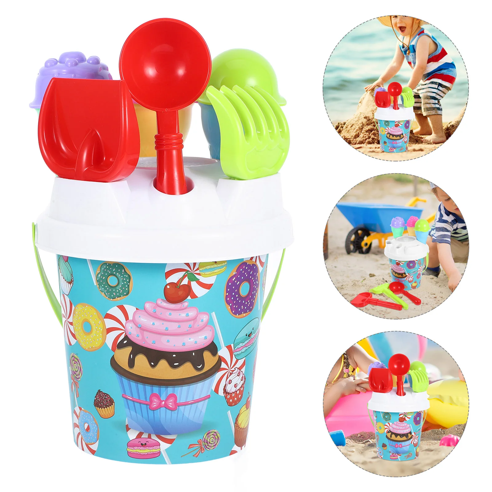 

Beach Bucket Buckets Toy for Children Toys Sand Outdoor Kid Playset Plastic Kids