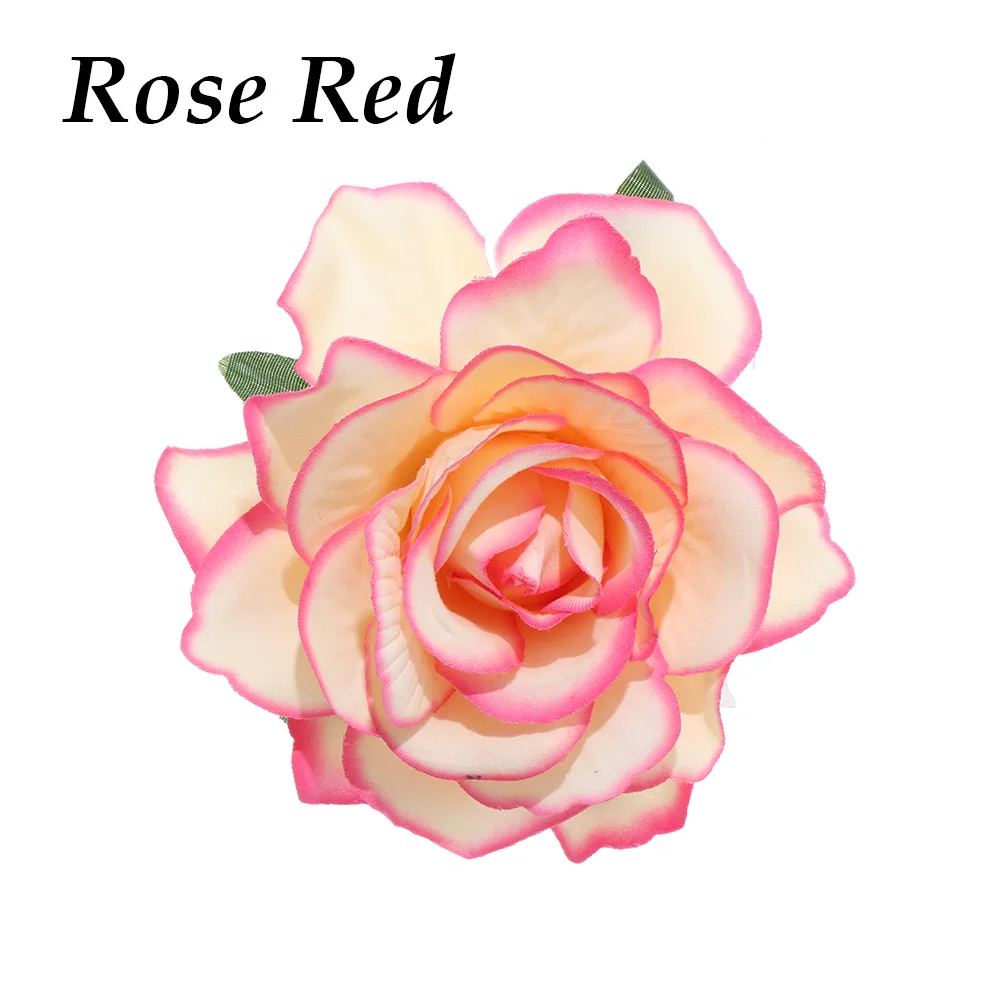 Accessories Women Bridesmaid Wedding Brooch Rose Flower Hairpin Hair Clip