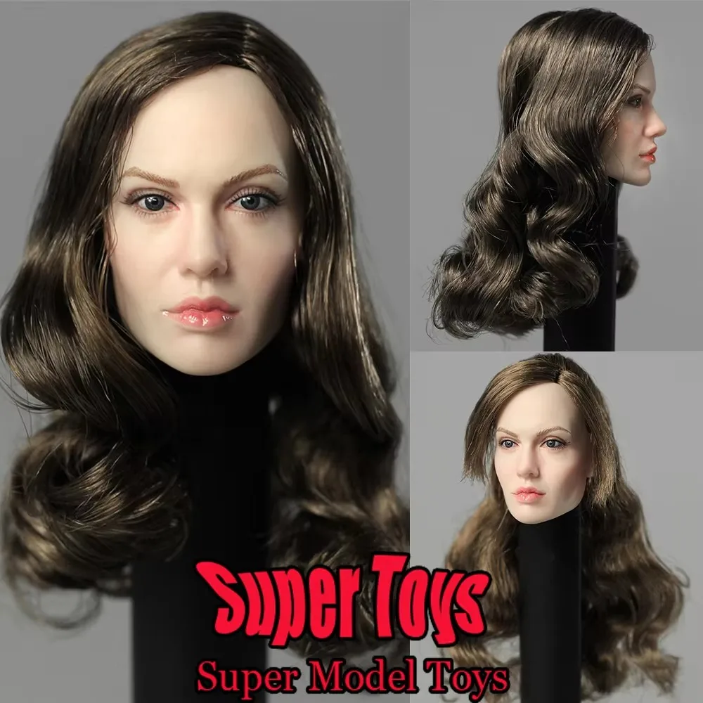 

1/6 масштаб женщина солдат голова скульптура Анджелина Джоли американские акторы голова резьба подходит 12 дюймов экшн-фигурка модель тела