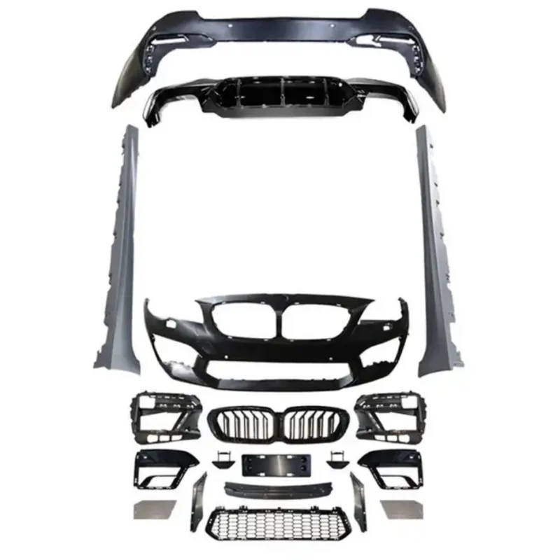 

Dream Garage New Body Kit For 5 Series F10 2010-2017 Upgrade To M5CS G30 F90 Style Front+Rear Bumper Assembly Side Skirt Aut