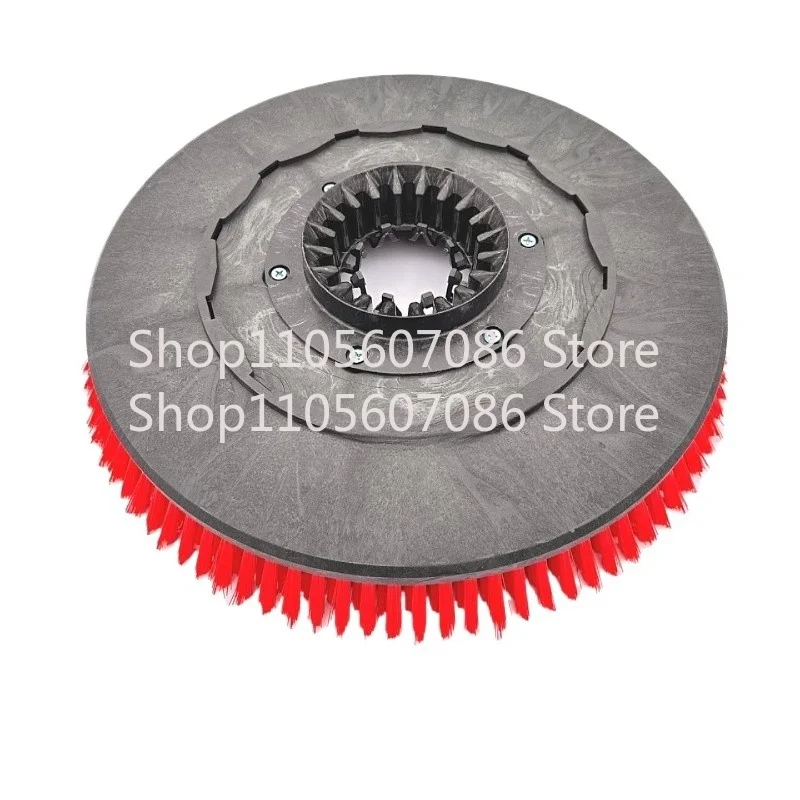 Suitable for BD50/530/B90 Washing Bot Manipulation Disc Accessories Hand Push Drive Type Red Mopping Machine Disc Brush