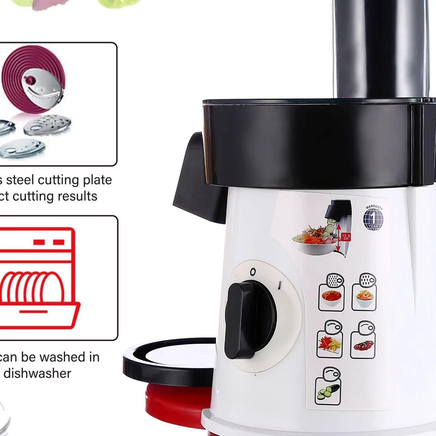 New multifunctional automatic salad machine Cheese and vegetable slicer Salad Maker