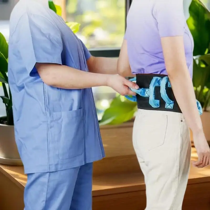 1PCS Gait Belt Transfer Belts For Lifting Seniors Walking And Standing Assist Aid For Bariatric Elderly Handicap Occupational