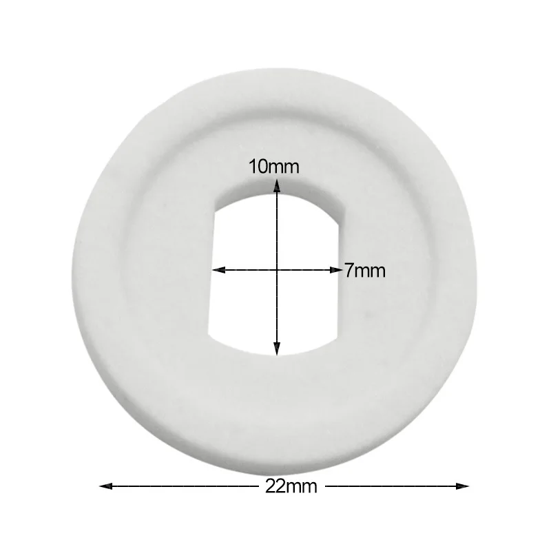 10Pcs 22mm White Carborundum Grinding Wheel Mini 150 Grit Single-sided Concave Shape Grinding Disc For Knife Sharpener Accessory