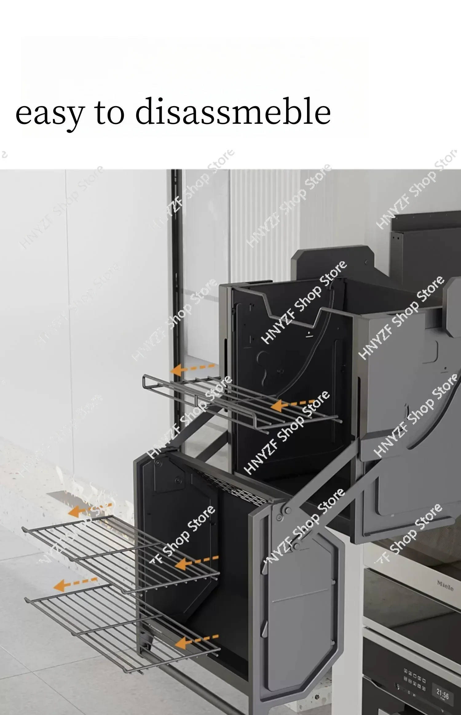 

Goldmine magic collector tall pantry cabinet basket lift kitchen cabinet pull down lifter basket storage shelves elevator