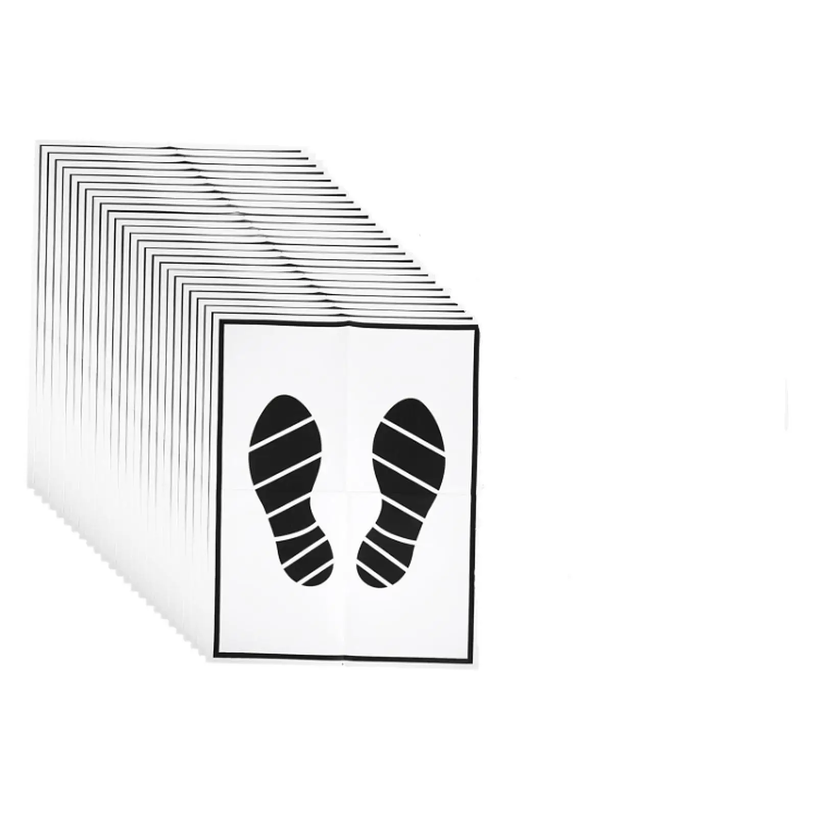 25Pcs Car Foot Mats Auto Interior Accessories Disposable for Car School
