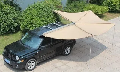 270 Degree Free Stand Foxwning Awning For Cars Custom