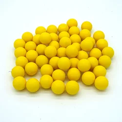 Paintball Bullet 68 Caliber Reusable Pvc .68cal 20PCS Solid Rubber Ball Paint Ball Training Accessories Drive Away Animals Ball