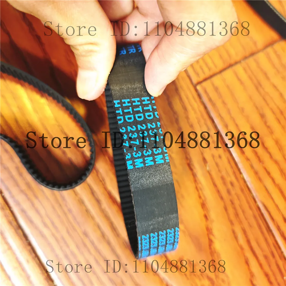 

HTD 3M Closed Loop Rubber Timing Belt Length 234 237 240 243 246 249 252 255 258 261 264mm Width 6/10/15/20mm 3M-243 3M-255