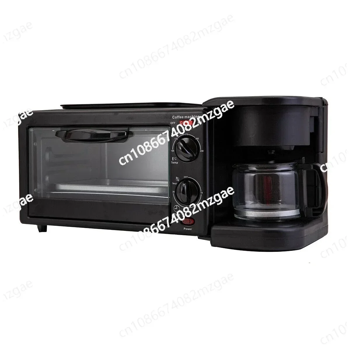 2024 New Hot Sale 3 in 1 Breakfast Station Microwave 3 in 1 Breakfast Station Oven Coffee Maker and Hot