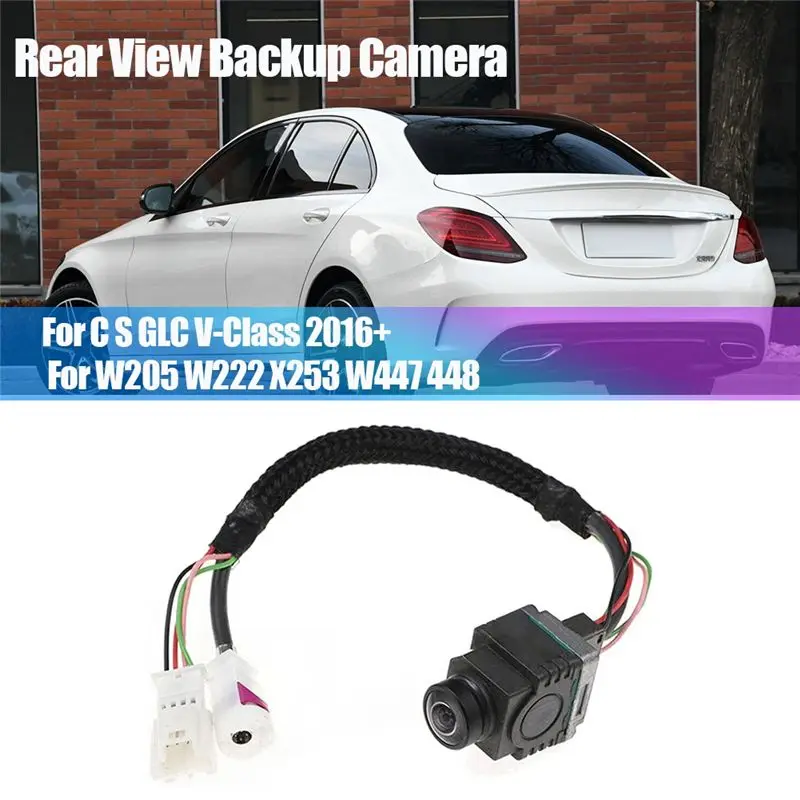 A09E-Car Backup Rear View Camera A 2229054509 For Mercedes Benz S GLC C-Class W205 X253 W222 X222 C180 C200 GLC300 S350 C63