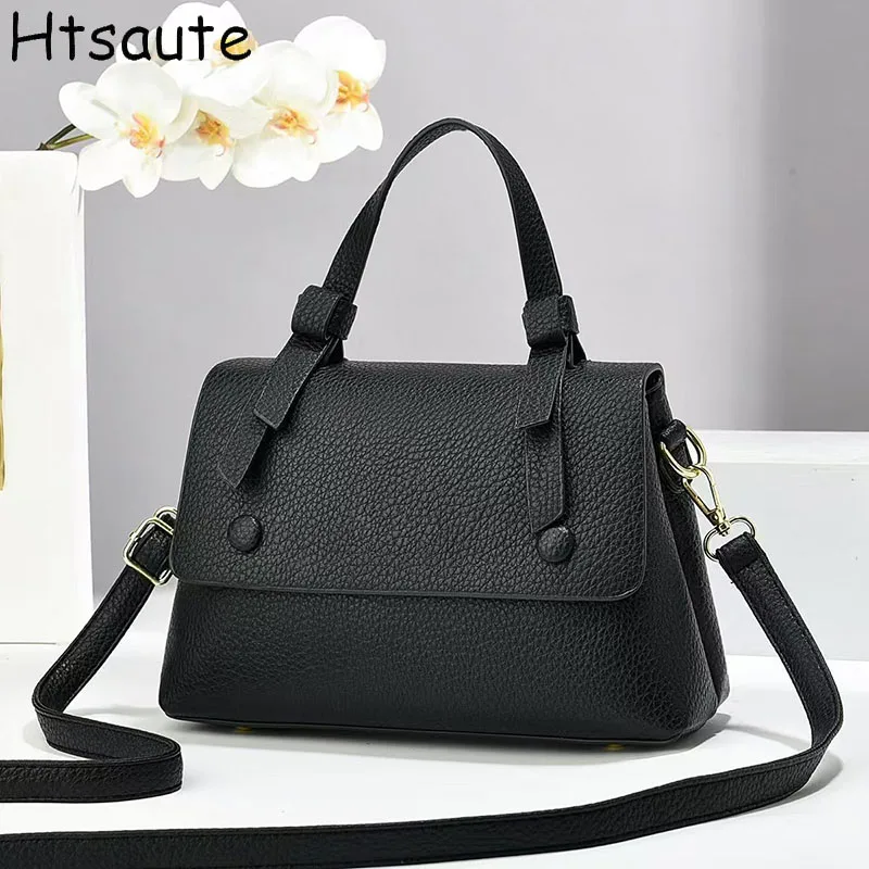 

top-handle Fashion Women Handbag Brand PU Leather Crossbody Bags Luxury Design Tote Bag Women's Large Capacity Shoulder Bag