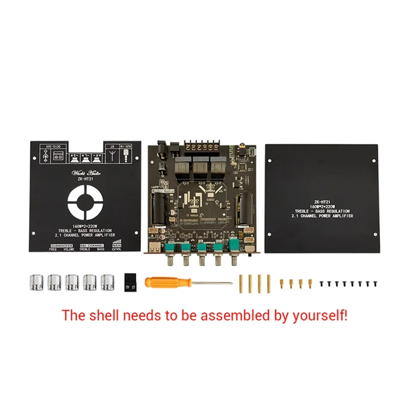 Y23A-HT21-3G الجيل الثالث 2.1 قناة بلوتوث مكبر كهربائي مجلس TDA7498E بلوتوث مكبر كهربائي 160Wx2 + 220W