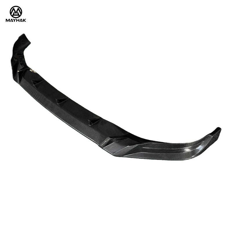 Real Carbon Fiber Car Front Bumper Lip Splitter Upgrade Front Spoiler Auto Body Part for X7 G07 Lci M Sport Front Lip 3