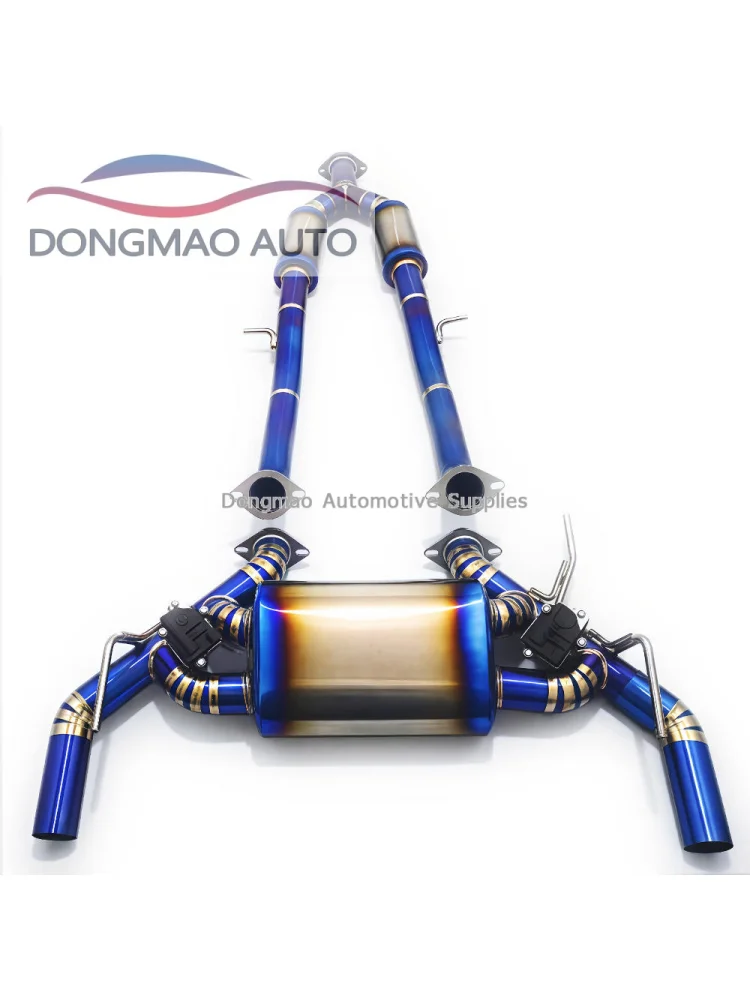 Suitable for Nissan 370Z 3.7l 2009-2016 titanium alloy with valve exhaust performance Cat Back system customization