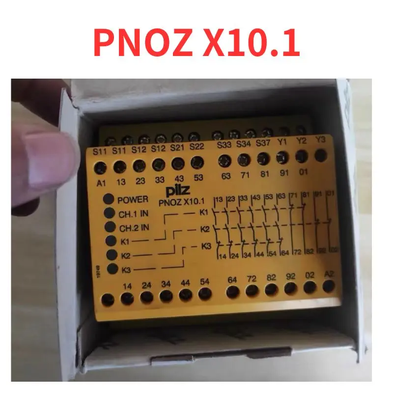 

Second-hand PNOZ X10.1 relay test OK Fast Shipping