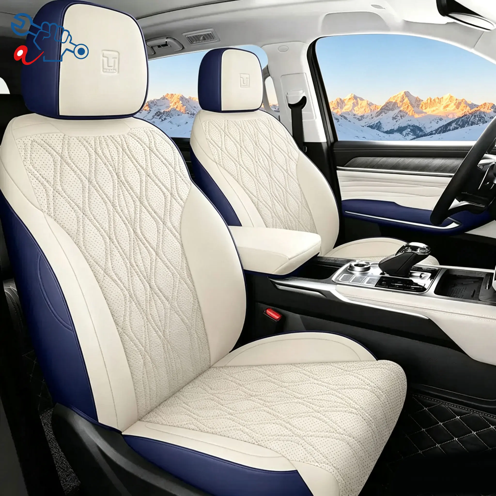 Left‑Drive Car Seat Cover For Tank 500 2022‑2026 All‑Weather Auto Seat Cushion Modified Interior Full Surround Seat Protector