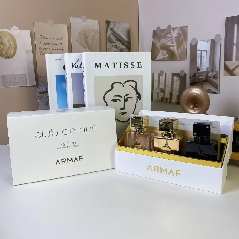 Unisex Woody Fragrance Set 105ml Long Lasting Fresh Elegant Aromatic Soft Perfume with Warm Cedar Oud and Spicy Notes