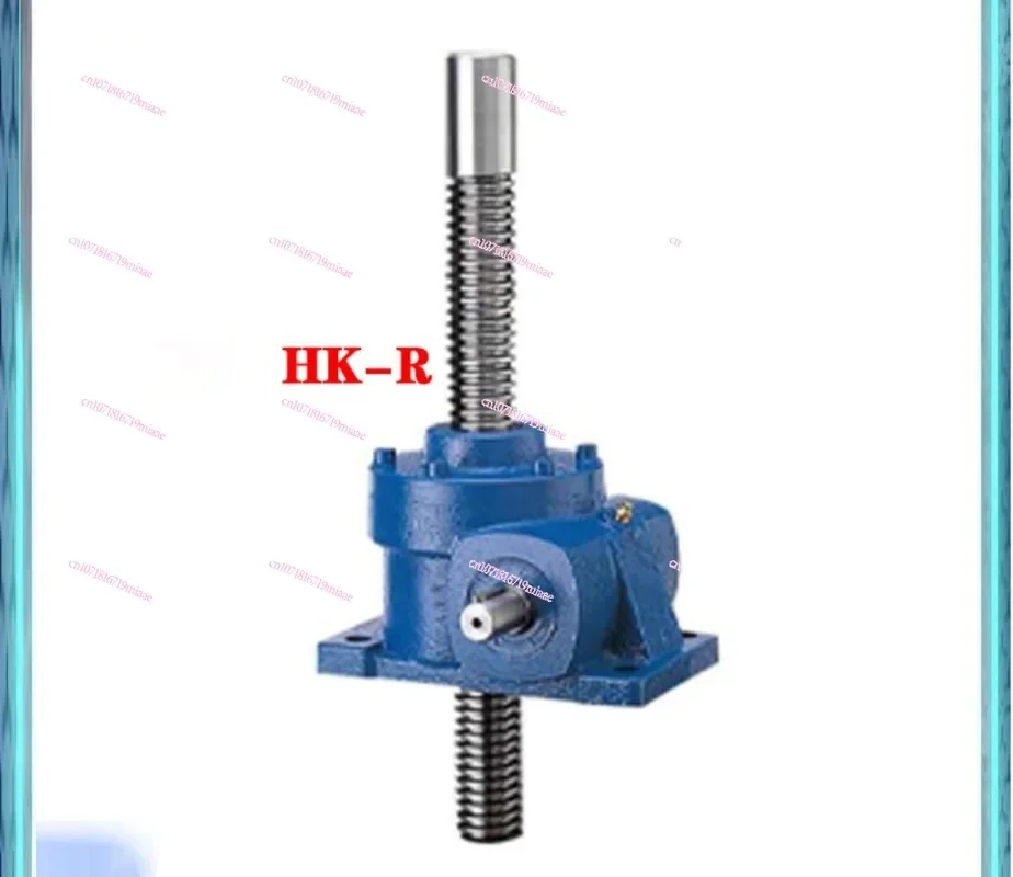 HKX 2T3TJRSS vertical worm gear lift electric manual hand spiral lift