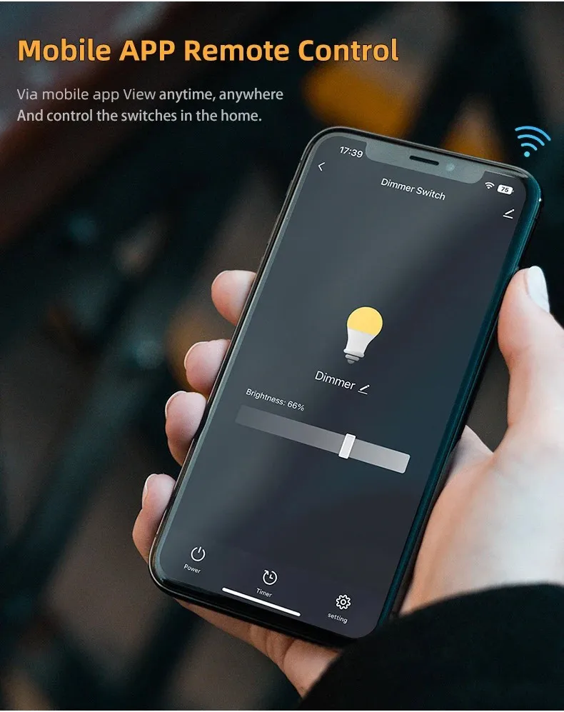 Tuya TYSH 무선 스마트 220v 110v Eu 표준 조명기 조광기 음성 제어 Alexa Led 조광기 스위치