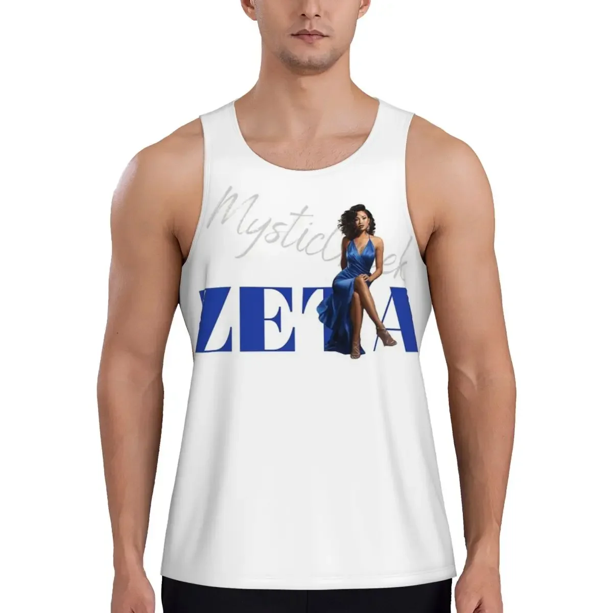 Quick Dry Zeta Phi Beta Sorority Greek Letter 1920 Gym Tank Muscle Sleeveless Shirt Bodybuilding Breathable Vest
