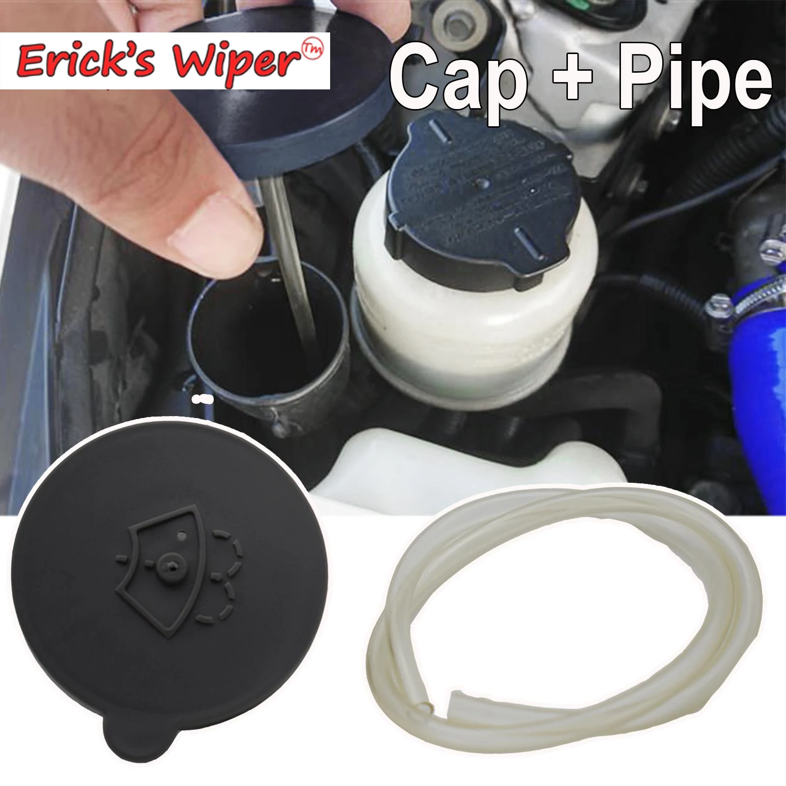 Erick's Wiper Windscreen Wiper Washer Fluid Reservoir Bottle Lid Cap Cover For Infiniti FX30d FX35 FX37 FX50 I30 I35 QX4 QX70