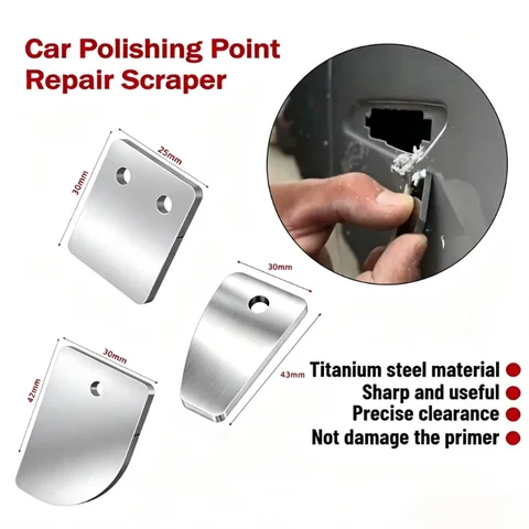 Car Polishing Point Repair Scraper Sagging Varnish Paint Removal Film Cleaning Hard Surface Stains Dust Treatment Scraper Tool
