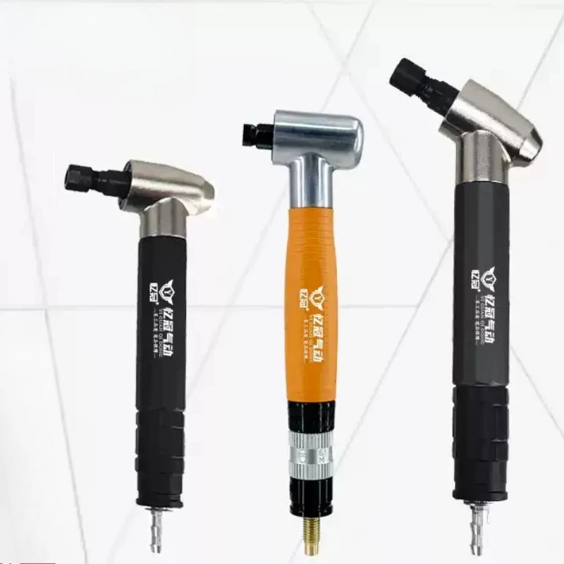 AT-095N Right Angle Air Grinding Pen 90° Pneumatic Die Grinder for Edge Trimming Engraving Deburring Mold Polishing