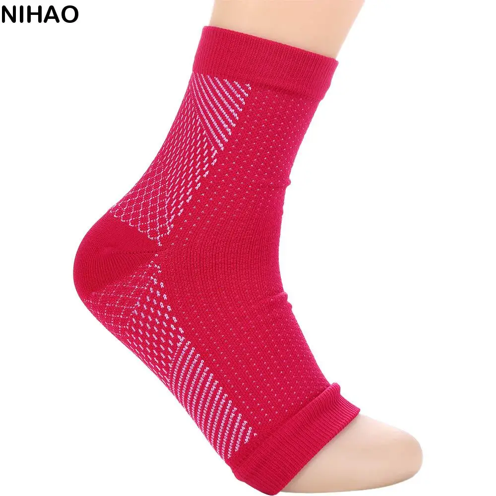 

Нейлоновые носки для восстановления лодыжки, защищающие от артрита пятки, эластичные повязки на рукавах, защитные носки, плотные повседневные носки, рукава для ног