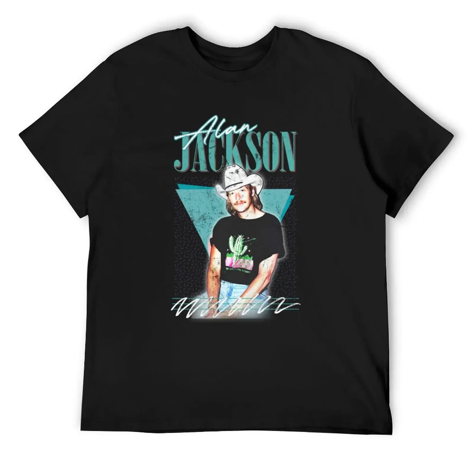 Alan Jackson Vintage Fa T-Shirt anime t shirts quick-drying oversized graphic tee fitted t shirts for men