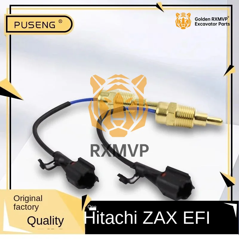 Excavator Direct Injection Engine Water Temperature Sensor Alarm For Hitachi Zax120/200/210/250/330-6